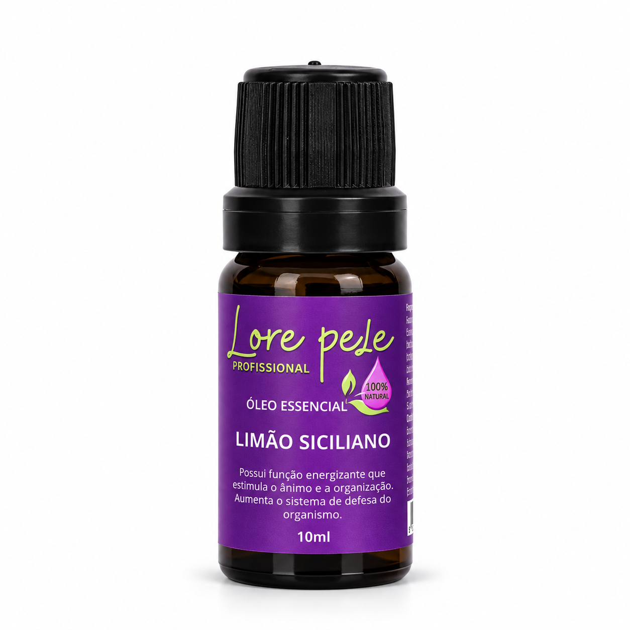 LOREPÉ ÓLEO ESSENCIAL LIMÃO SICILIANO- 10ml